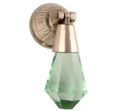 Mint Octagon Glass Pull Cabinet Knob Online